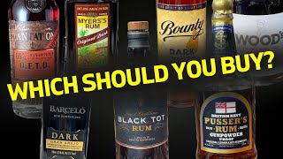 What is the Best Dark Rum WHICH ONE SHOULD YOU BUY [upl. by Freberg]