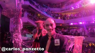 MSC SEASIDE Halloween 2019 cruise staff entertainment Carlos Ponzetto [upl. by Aela740]