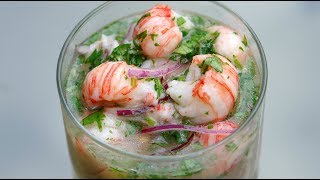 Ceviche de langostino rojo [upl. by Faxan]