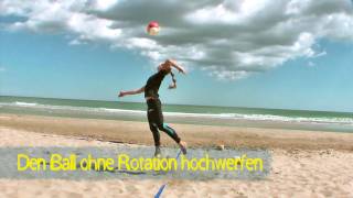 Beachvolleyball Quickies 9 Jump Float Aufschlag [upl. by Marozik]