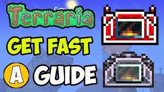 Terraria How To Get Adamantite Forge  Terraria How To Get Titanium Forge  Terraria 1449 [upl. by Dnomrej]