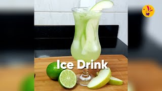 Ice Drink  com maçã verde vodka e Halls [upl. by Areit348]