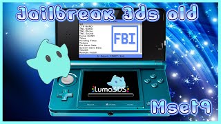 New Jailbreak Facile 3DS 2DS XL avec Mset 9 SANS LINKERS [upl. by Odragde802]