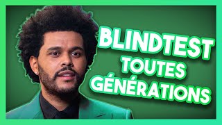 BLIND TEST Chansons Toutes GÉNÉRATIONS  48 Extraits 19702024 [upl. by Dynah]