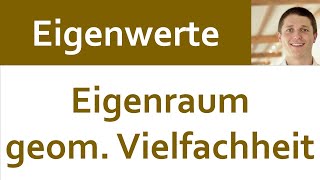 📘 Eigenwerte 06  Eigenraum geometrische Vielfachheit viele Übungen [upl. by Cherri]