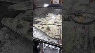 Millennium Falcon Studio Scale Model History ✨ [upl. by Doolittle]