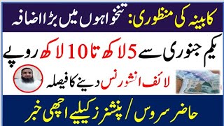 Salary Increase in Punjab  Life Insurance Updates in KPK  Good News for Employees amp Pensioners [upl. by Werda]