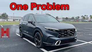 2024 Honda CRV Hybrid Sport Touring has One Big Problem All Specs Test Drive [upl. by Maudie]