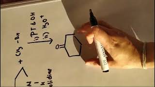 Stork enamine reaction  Chemistry ⚗️ [upl. by Cherian]