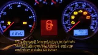 FIAT DUCATO 2006 06 How to reset service light indicator [upl. by Alper613]