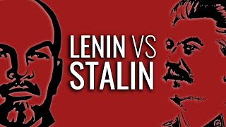 Whats the Difference Between Lenin and Stalin [upl. by Leizar569]