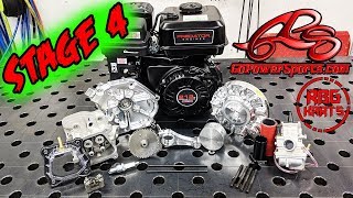 Predator 212 Stage 4 Engine Build  22HP Go Kart  Mini Bike Engine [upl. by Anazus]