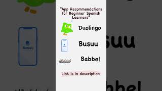 Apps for learning spanish shortsduolingoonlinespanishteacher busuubabbelenglish [upl. by Rudman]