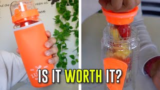 What To Expect With The Zulay Fruit Infuser Water Bottle [upl. by Nhoj689]