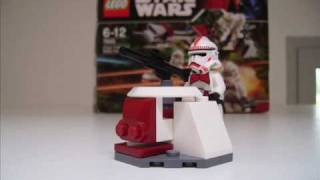 Lego star wars  Building Clone troopers battle pack [upl. by Maloy]