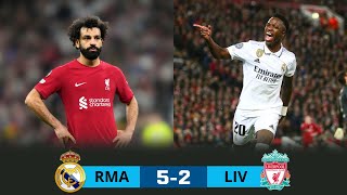 The Day Vinicius Junior Destroyed Mohamed Salah and Liverpool at Anfield [upl. by Catharina]