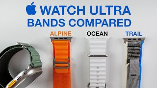 Apple Watch Ultra bands  which one should you choose Worth 100 [upl. by Sofko]