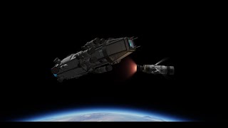 Kerbal Space Program KCS AI Space Combat Mod [upl. by Mauve]