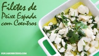 Filetes de Peixe Espada com Coentros [upl. by Ikciv]