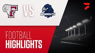 Highlights Fordham vs Monmouth  CAA Football 2024 [upl. by Linis]