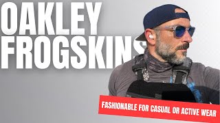 Oakley Frogskins Sunglasses Review [upl. by Nilam]