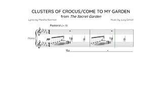 quotCLUSTERS OF CROCUSCOME TO MY GARDENquot backtrack from quotThe Secret Gardenquot [upl. by Arvonio]