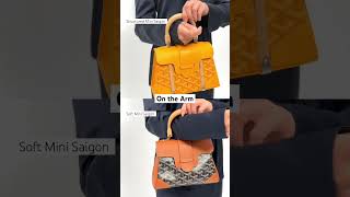 Ways to Wear the Goyard Mini Saigon [upl. by Imoyik]