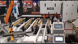 Applicateur à colle automatisé AGS200 au AWFS 2019 [upl. by Aihsetal]