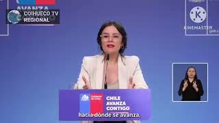 La Minitro Camila Vallejos Abla Sobre las Votaciones de Gobernador en Segunda Vuelta [upl. by Keyek]