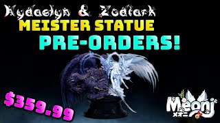 FFXIV Zodiark amp Hydaelyn Meister Quality Statue Preorders [upl. by Sibylle942]