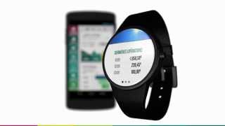 Mes Comptes sur Android Wear by BNP Paribas [upl. by Ailati]