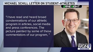 Northwestern president sends out another letter as hazing scandal continues [upl. by Ryon]