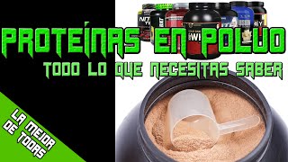 Proteínas en polvo LO QUE NECESITAS SABER LA MEJOR PROTEÍNA TIPOS DE PROTEÍNAS [upl. by Robinett322]