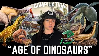 The Mesozoic Era That We Know Of Age of Dinosaurs Compilation  Lindsay Nikole [upl. by Lenra]