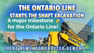 Ontario Line Progress in Toronto According to Metrolinx Great Subway Transit amp Induced Demand News [upl. by Endres]