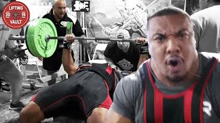 Larry Wheels Sets 3555 kg Bench World Record Surprise Comeback [upl. by Syxela]