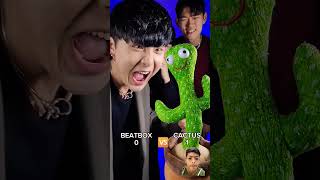 Beatbox vs cactus🌵 beatbox cactus squidgame cactusbuddy funny cactusworld memes cactusclub [upl. by Royd]