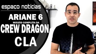 Ariane 6 Crew Dragon DM1 CLA  EN  82019 [upl. by Kinemod]