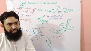 conformations of substituted cyclohexaneStereoisomerismChemistry by professor maziz ur rehman [upl. by Otilesoj]