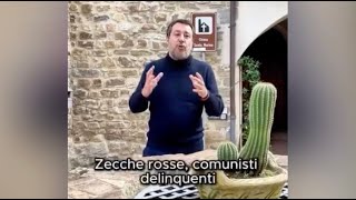 IL MINISTRO SALVINI quotCHIUDERE I CENTRI SOCIALI OCCUPATI ABUSIVAMENTE DAI COMUNISTIquot [upl. by Etnuahc314]