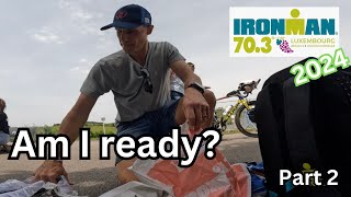 Ironman Luxembourg 703 2024  Part 2 getting ready to race [upl. by Mcculloch]