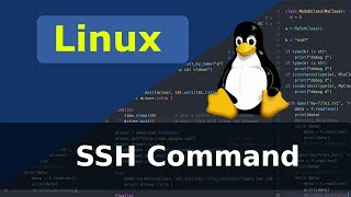 Linux Command  SSH [upl. by Dez]