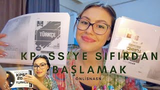 KPSS ÖNLİSANS ⚜️ sıfırdan başlamak ⚜️ kaynak önerileri 📙 kpss [upl. by Cally]