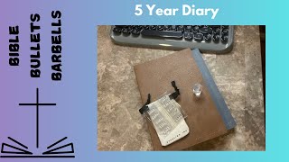 ✨ Five Year Diary Unboxing ✨Sterling Ink [upl. by Emanuela]