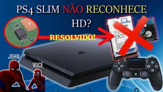 PS4 CE343358 NÃO RECONHECE HD RESOLVIDO [upl. by Llij369]