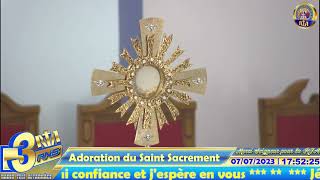 Adoration du saint Sacrement  Vendredi 07 juillet 2023 [upl. by Barb]