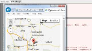 Realtime Location Tracking  Google Maps HTML5 [upl. by Rivers]