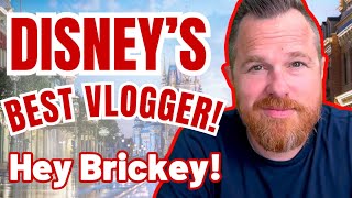 IS quotHEY BRICKEYquot THE BEST DISNEY VLOGGER SHOULD THE Tim Tracker amp Paging Mr Morrow worry [upl. by Ahcim]