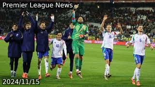 Italy France Through To UEFA Nations League QuarterFinals [upl. by Bartolomeo]