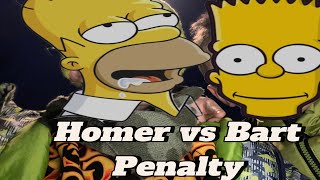 Homer vs Bart v Penaltáchpart 1 2 [upl. by Noedig263]